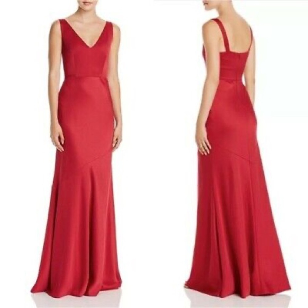 Rachel Zoe Megan Evening Gown in Red
